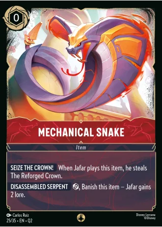 Mechanical Snake #25/35 — Illumineer's Quest: Palace Heist