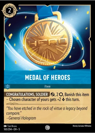 Medal of Heroes #165/204 — Shimmering Skies