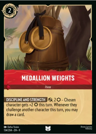 Medallion Weights #134/204 — Fabled