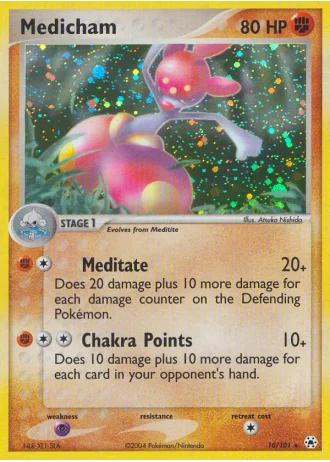 Medicham #10/101 — EX Leggende Nascoste