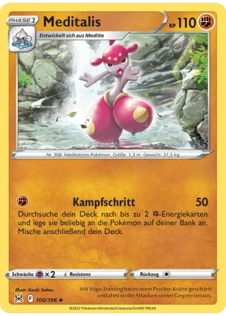 Meditalis #100/196 — Verlorener Ursprung