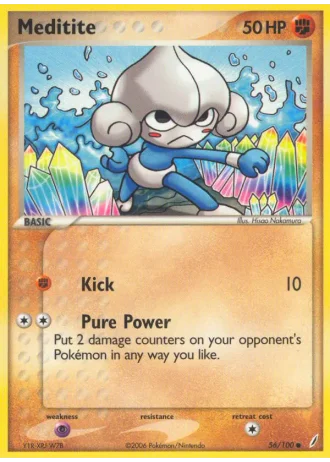 Meditie #56/100 — EX Crystal Guardians