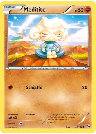 Meditite #79/160 — Scontro Primordiale