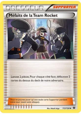 Méfaits de la Team Rocket #112/124 — Impact des Destins