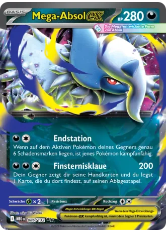 Mega-Absol ex #086/132 — Mega-Entwicklung