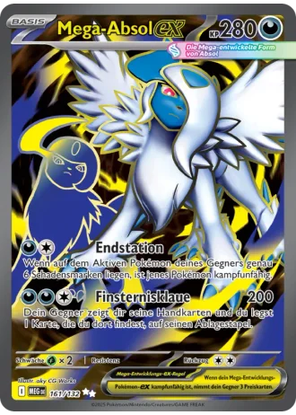 Mega-Absol ex #161/132 — Mega-Entwicklung