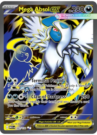 Mega Absol ex #161/132 — Mega Evolution