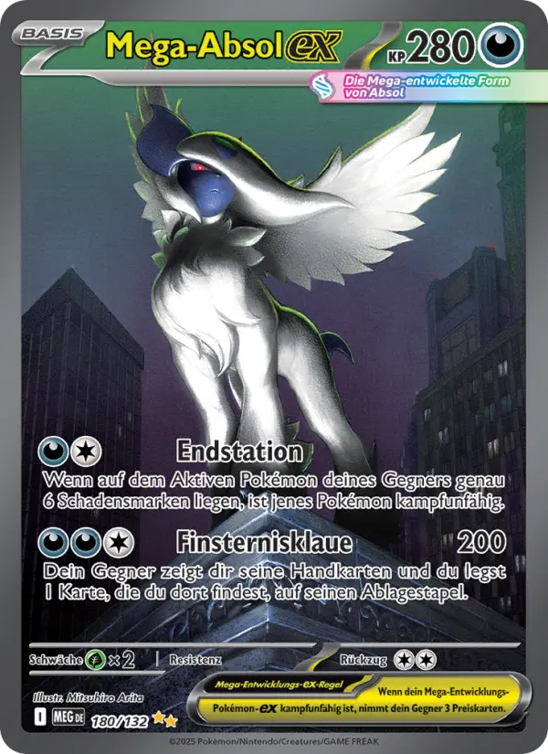 Mega-Absol ex #180 — Mega-Entwicklung