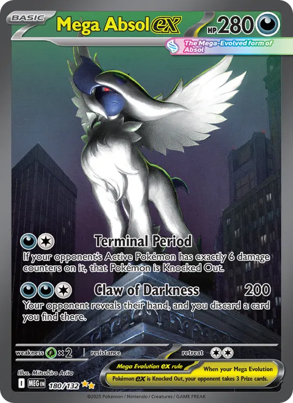 Mega Absol ex #180 — Mega Evolution