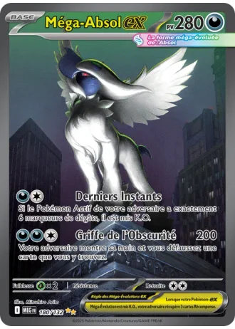 Méga-Absol ex #180/132 — Méga-Évolution