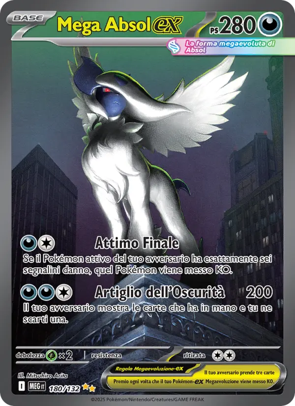 Mega Absol ex #180 — Megaevoluzione
