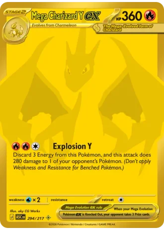 Mega Charizard Y ex #294 — Ascended Heroes
