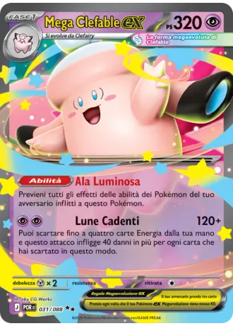 Mega Clefable ex #031 — Equilibrio Perfetto
