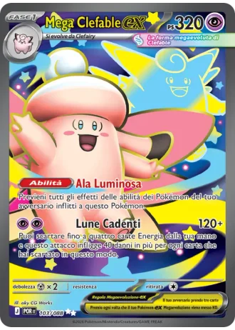 Mega Clefable ex #103 — Equilibrio Perfetto