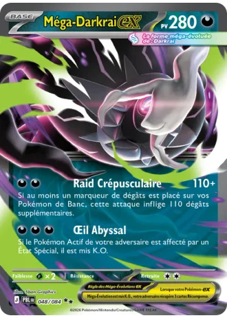 Méga-Darkrai-ex #048 — Nuit Noire