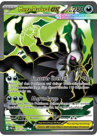 Mega-Darkrai-ex #101 — Dunkelnacht