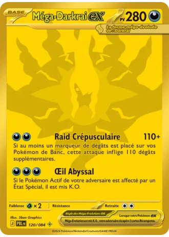 Méga-Darkrai-ex #120 — Nuit Noire