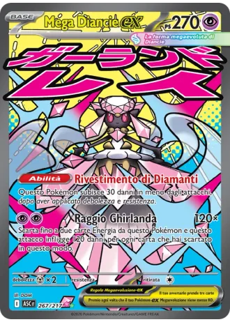 Mega Diancie ex #267/217 — Ascesa Eroica