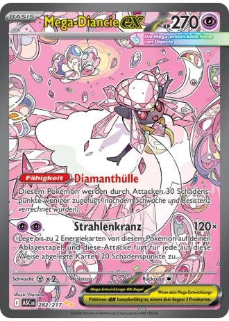 Mega-Diancie ex #282/217 — Erhabene Helden