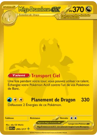 Méga-Dracolosse ex #295 — Héros Transcendants