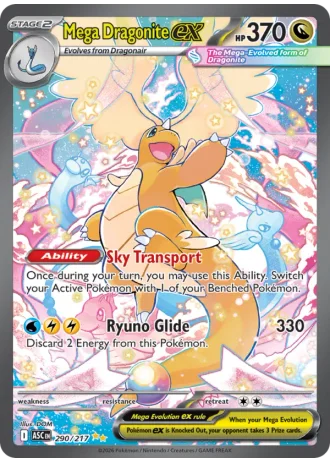 Mega Dragonite ex #290 — Ascended Heroes