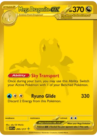 Mega Dragonite ex #295 — Ascended Heroes
