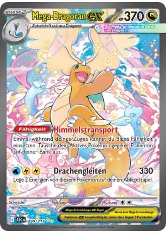 Mega-Dragoran ex #290 — Erhabene Helden