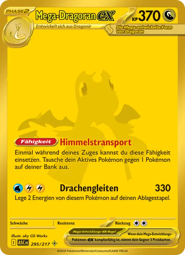 Mega-Dragoran ex #295 — Erhabene Helden