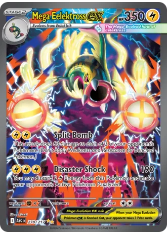 Mega Eelektross ex #278 — Ascended Heroes