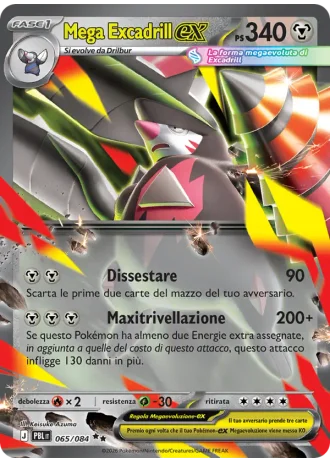 Mega Excadrill-ex #065 — Buio Pesto