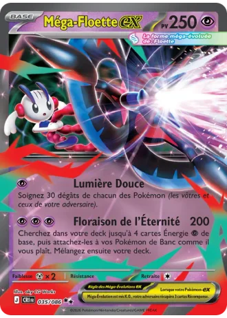 Méga-Floette ex #035 — Chaos Ascendant