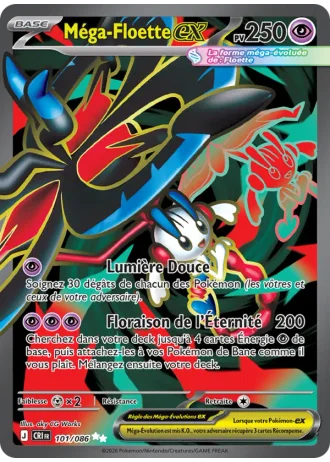 Méga-Floette ex #101 — Chaos Ascendant
