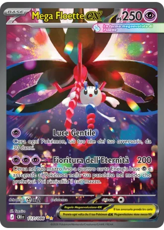 Mega Floette ex #117 — Caos Nascente