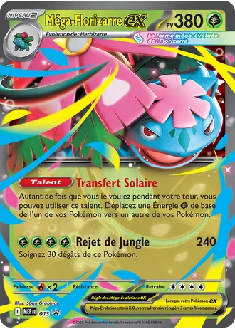 Méga-Florizarre ex #013 — Méga-Évolution Promos