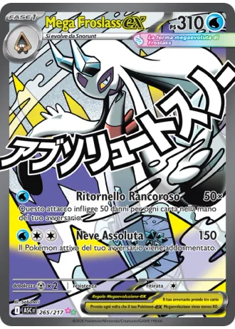 Mega Froslass ex #265 — Ascesa Eroica