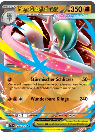 Mega-Galagladi ex #048/86 — Wachsendes Chaos