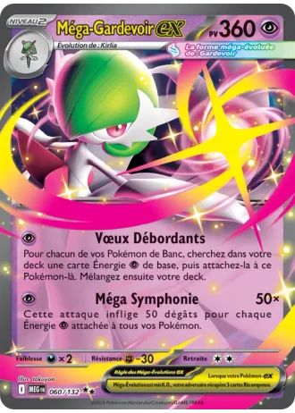 Méga-Gardevoir ex #060/132 — Méga-Évolution
