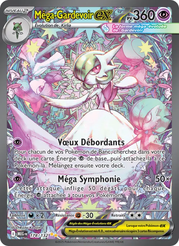 Méga-Gardevoir ex #178 — Méga-Évolution