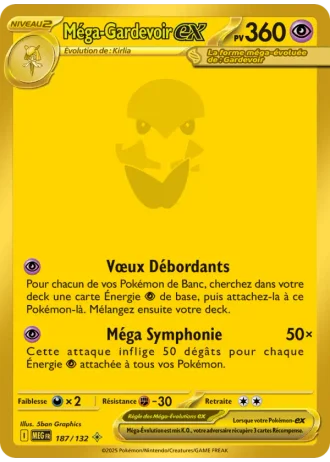 Méga-Gardevoir ex #187 — Méga-Évolution