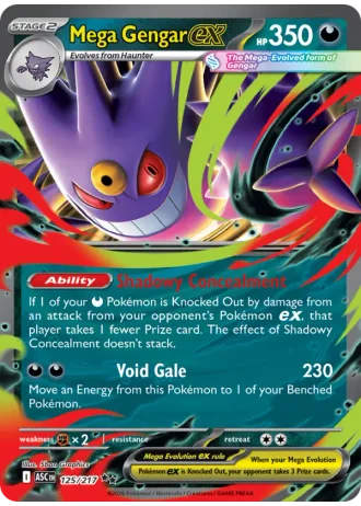 Mega Gengar ex #125 — Ascended Heroes