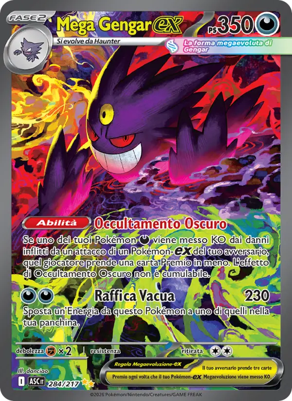 Mega Gengar ex #284 — Ascesa Eroica