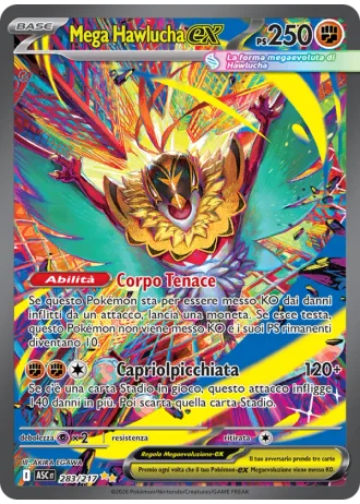 Mega Hawlucha ex #283/217 — Ascesa Eroica