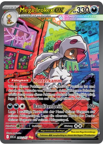Mega-Irokex ex #285/217 — Erhabene Helden