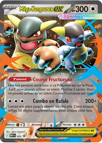Méga-Kangourex ex #025 — Méga-Évolution Promos