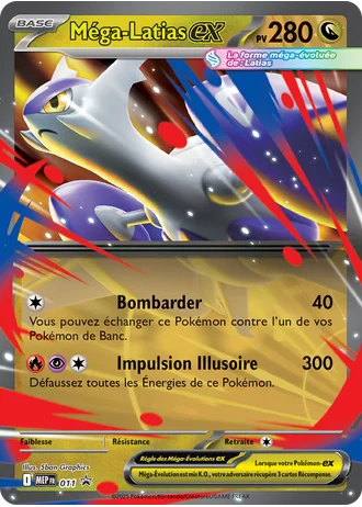 Méga-Latias ex #011 — Méga-Évolution Promos
