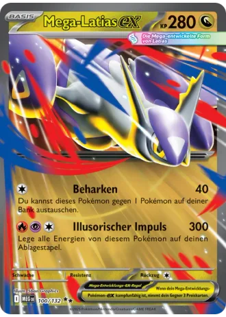 Mega-Latias ex #100/132 — Mega-Entwicklung
