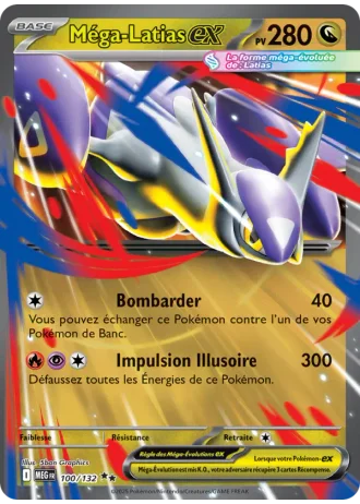 Méga-Latias ex #100/132 — Méga-Évolution