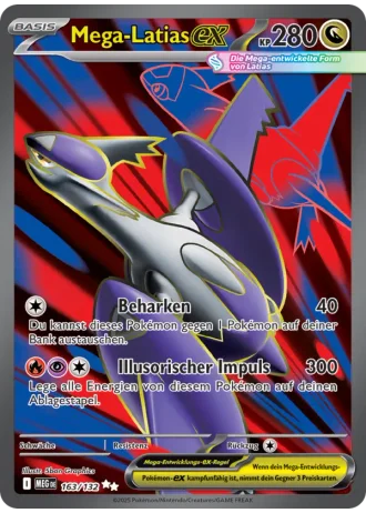 Mega-Latias ex #163/132 — Mega-Entwicklung