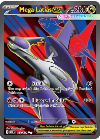 Mega Latias ex #163/132 — Mega Evolution