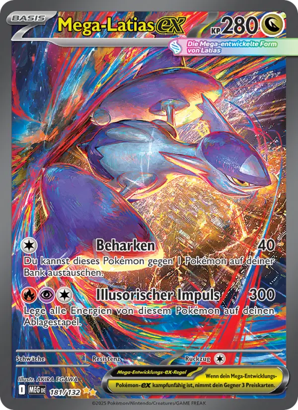 Mega-Latias ex #181 — Mega-Entwicklung